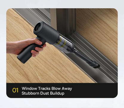 Baseus Car Vacuum Cleaner Wireless Air Dust Blower Gun for Car Powerful Portable Car Cleaning Appliance Cordless Vehicle Cleaner