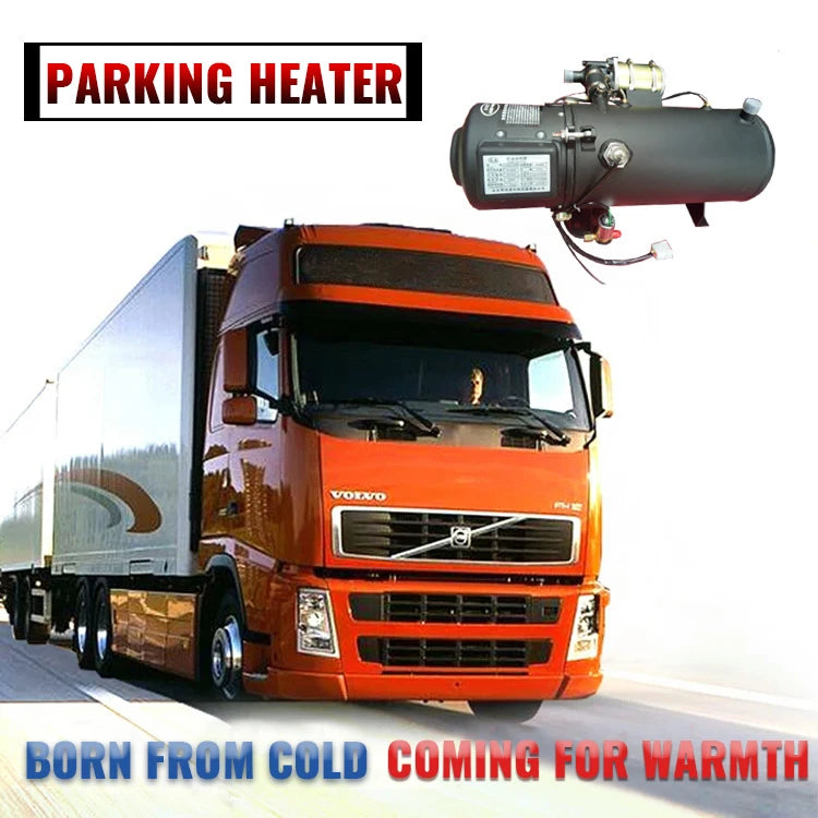 SIHAO 10KW Heavy Duty Diesel Water Preheater 12V 24V Universal Vehicle Fuel Heater Car Engine Cabin Heating Equipment