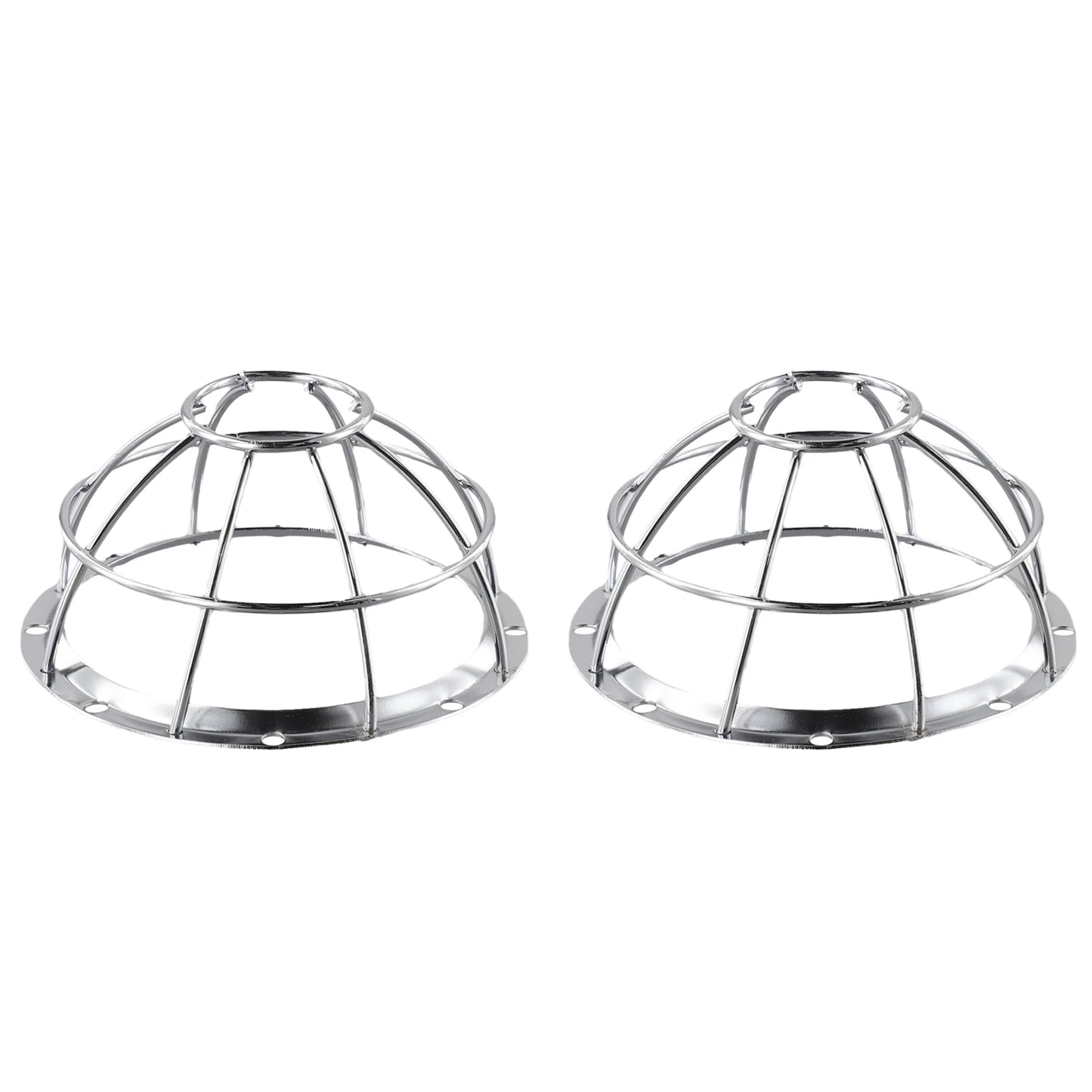 1/2pcs Iron Smoke Detector Protective Cover Sprinkler Cage Bracket Fire Covers Home Bathroom Kitchen Accessories Protect Parts