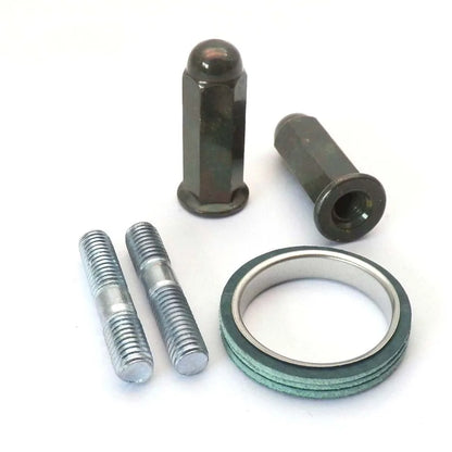 Scooter Muffler Exhaust Motorcycle Chinese Scooter Exhaust Studs Nuts Gasket Set Gy6 50cc 125cc 150cc Qmb139 Moto