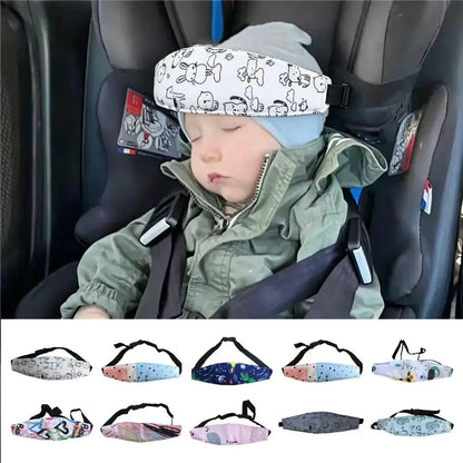 Infant Baby Car Seat Head Auto Sleeping Headrest Support Children Belt Fastening Belt Adjustable Sleep Positioner Baby Saftey