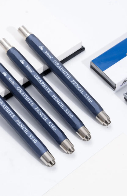 Sketch up 5.6mm Mechanical Graphite Pencil Clutch with Built Sharpener for Woodworking Architect Art Painter Drawing Drafting