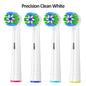 Replacement Toothbrush Heads Compatible with Oral-B ,4-12 Pcs Electric Brush Heads for Oral B Replacement Heads Pro500/1000