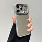 Alloy Lens Camera Holder Cases For iPhone 17 16 15 14 13 12 11 Pro Max For Magsafe  Magnetic Stand Hard PC Wireless Charge Cover