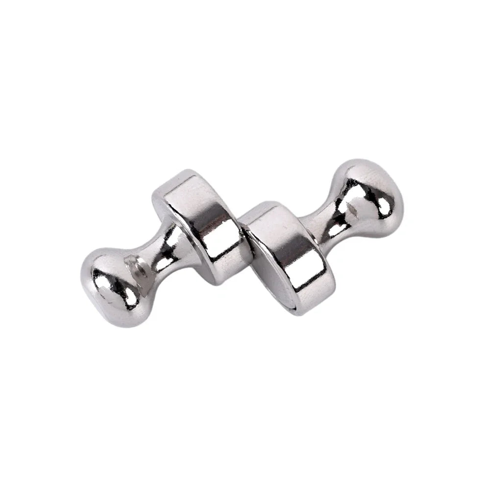 50/1Pcs Metal Strong Magnetic Pushpins Magnets Pin Whiteboard Fridge Thumbtack Power Magnet Sheets Push Pins for Office School
