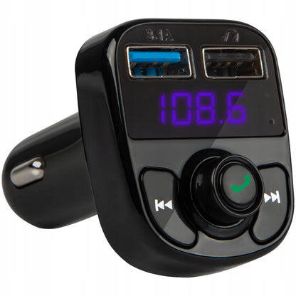 TRANSMITER BLUETOOTH FM MP3 CHARGER TRANSMITER BT AUDIO PLAYER