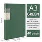 A3 Side-Entry Art Portfolio for Students - Painting Folder, Poster, Sketch Paper, Insert Pockets, Certificate Holder 20-60Pages