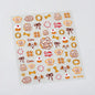 Colorful Balloon Cute Puppy Flower Cherry Bowknot Love Happy Dog Animal Self Adhesive Nail Art Sticker Decoration Manicure Decal