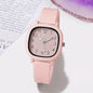 1/3/10PCS Fashion Silicone Band Women Quartz Watches Set Casual Arabic Dial Wristwatch for Girls Clock Reloj Hombre（Without Box）