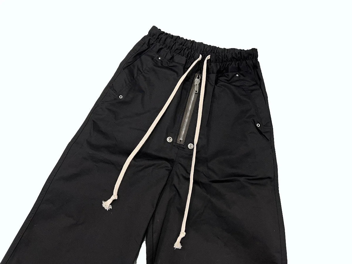 Owen Seak Men Cargo Pants Casual Loose Gothic Men's Trousers Autumn High Street Black Long Pant Size XL