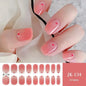 16/18/20Tips Semi-Cured Gel Nail Strips Adhesive Full Cover Stickers for Nails UV Lamp Need Press On Nails Fashion Manicure
