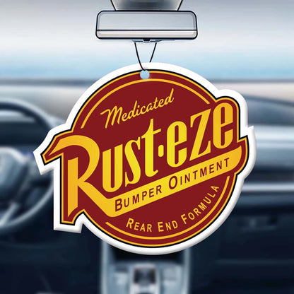 Rust eze, car air freshener, perfume pendant, rearview mirror suspension decoration, super cologne fragrance