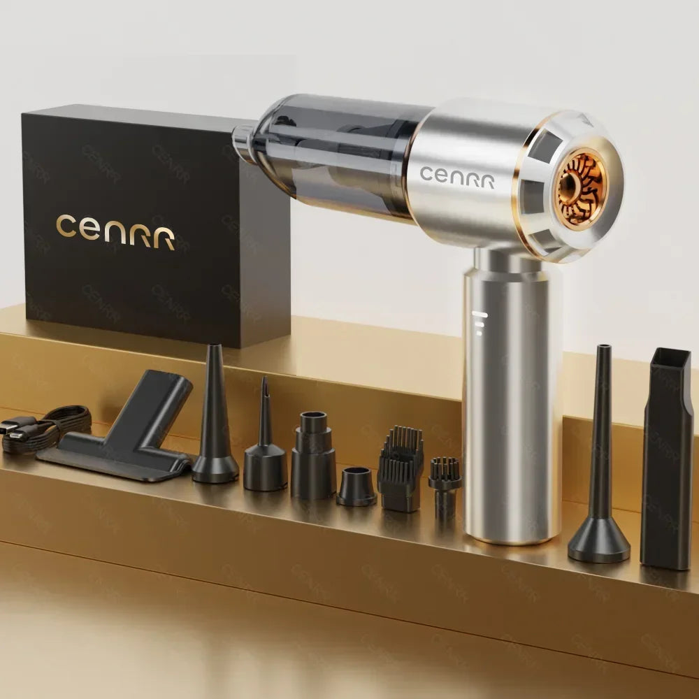 CENRR 998000PA Car Vacuum Cleaner Strong Suction Cordless Wireless Cleaner Handheld Portable Vacuum Cleaner Cleaning Machine
