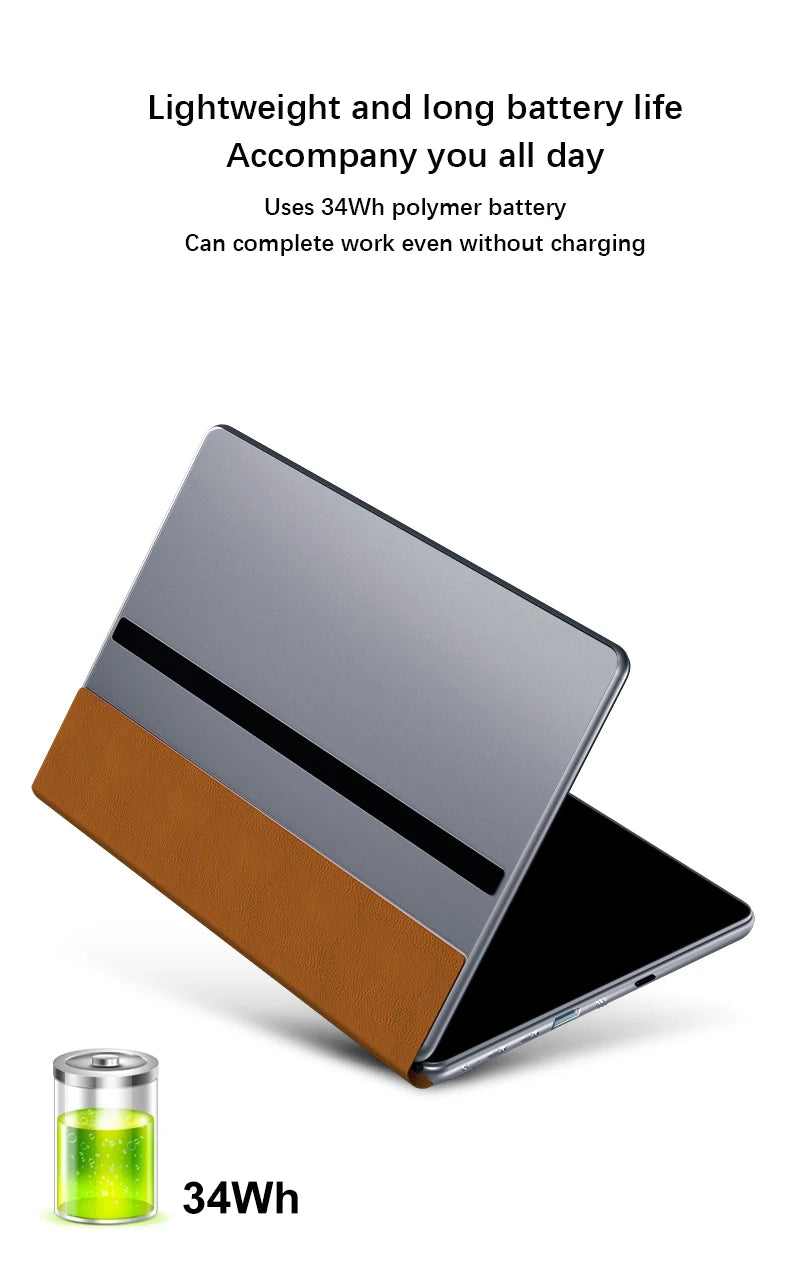 GLF-S2 10.9+10.95 Inch Dual Screen Laptop Intel I3 1215U N100 Touchscreen Notebook WIFI 6 180° Flip Win11 Laptop Tablet Computer