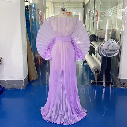 Fashion Organza Pleated Maternity Dress for PhotoShoot Pregnancy White Dress Plus Size Photography and Maternity Dresses YEWEN