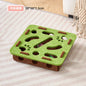 Cat Puzzle Toy Felt Puzzle Box Cat Exercise Toy With Ball Indoor Sports Entertainment Hunting Cat Toys For Indoor Cats