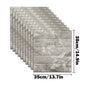 10pcs Self Adhesive Decor 3D Foam Wall Stickers Pane Room Waterproof Peel and Stick Brick Wallpaper for Interior Decoration