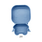 Baby Silicone Suction Cup Bowl Cute Bear Design Macaron Color 100% Food Grade Silicone BPA Free Double plate design for meals