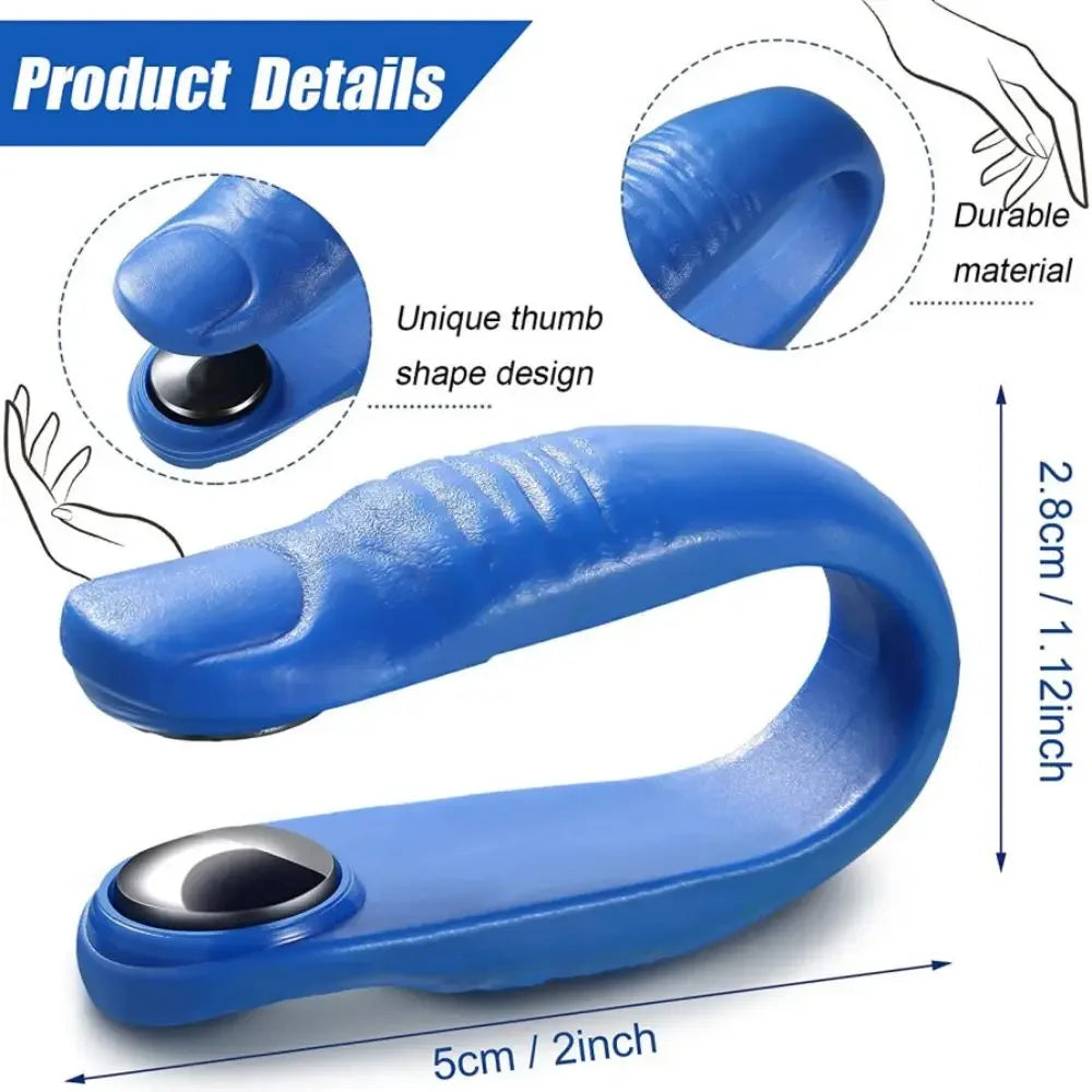 1pc Shiatsu Thumb & Hand Pressure Point Clip, Relax Acupressure Clamp - Thumb Massage Relieves Headaches and Stress