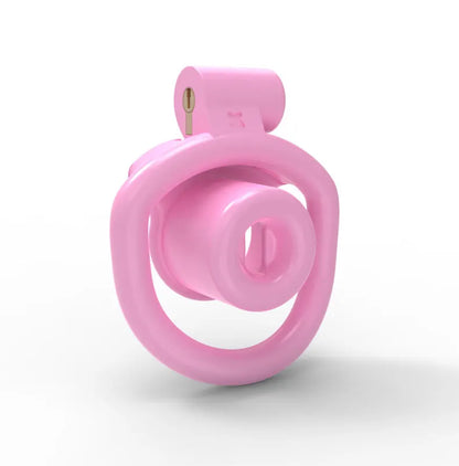 Munchkin Deep Throat Inverted Penetration Master Padlock Male Chastity Cage for Chastity Pros，penis tube micro cock cage