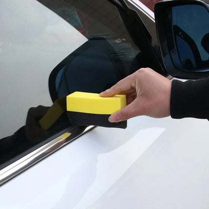 5/10pcs Car Wheel Cleaning Sponge Tire Wash Wiper Water Suction Sponge Pad Wax Polishing Tire Brushes Tools Car Wash Accessories