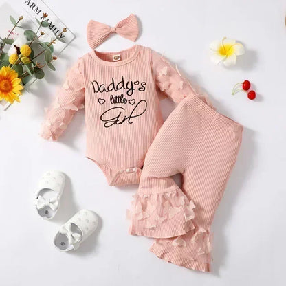 Baby Girl Clothes Set Newborn Clothes 3 6 9 12 18 Months New Born Clothing Autumn Toddler Fall Clothes Baby Girl Outfits