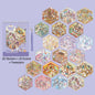 3D Diorama Sticker Book 20 Pages Mini Scene Cute Cartoon Animal Ghosts Theme DIY Scrapbook Toy Fun Stress Relief Kids Adult Gift