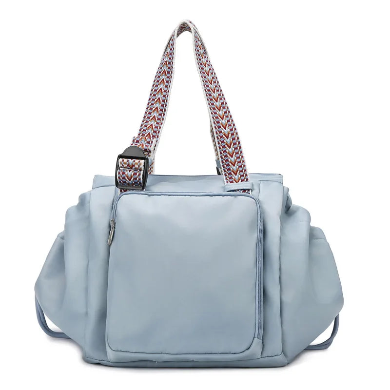 Baby Diaper Bag Multi-pocket Travel Duffel Bags Foldable Gym Bag Women Hand Luggage Airport Bags Mom Stroller Maternity Totes