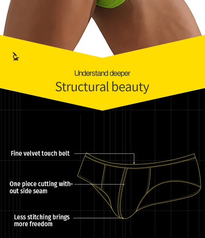 CMENIN Hot Sale Modal Gay Sexy Men's Panties Briefs Men Underpants Quick Dry Slip Jockstrap Underwear Man Brief Penis AD7211