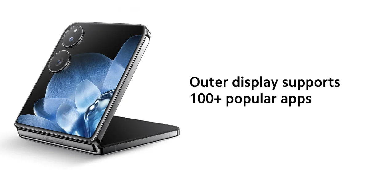 Global Version Xiaomi MIX Flip Dragon 8 Gen 3 device photo Leica 50MP Hyper charger screen "6,86Hz 67 W 12 Go