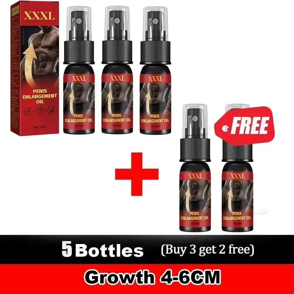 Men Massage Oil for Sex -Sexual Enhancement Erection Cream Penisgrowth Oil Longer Thicker