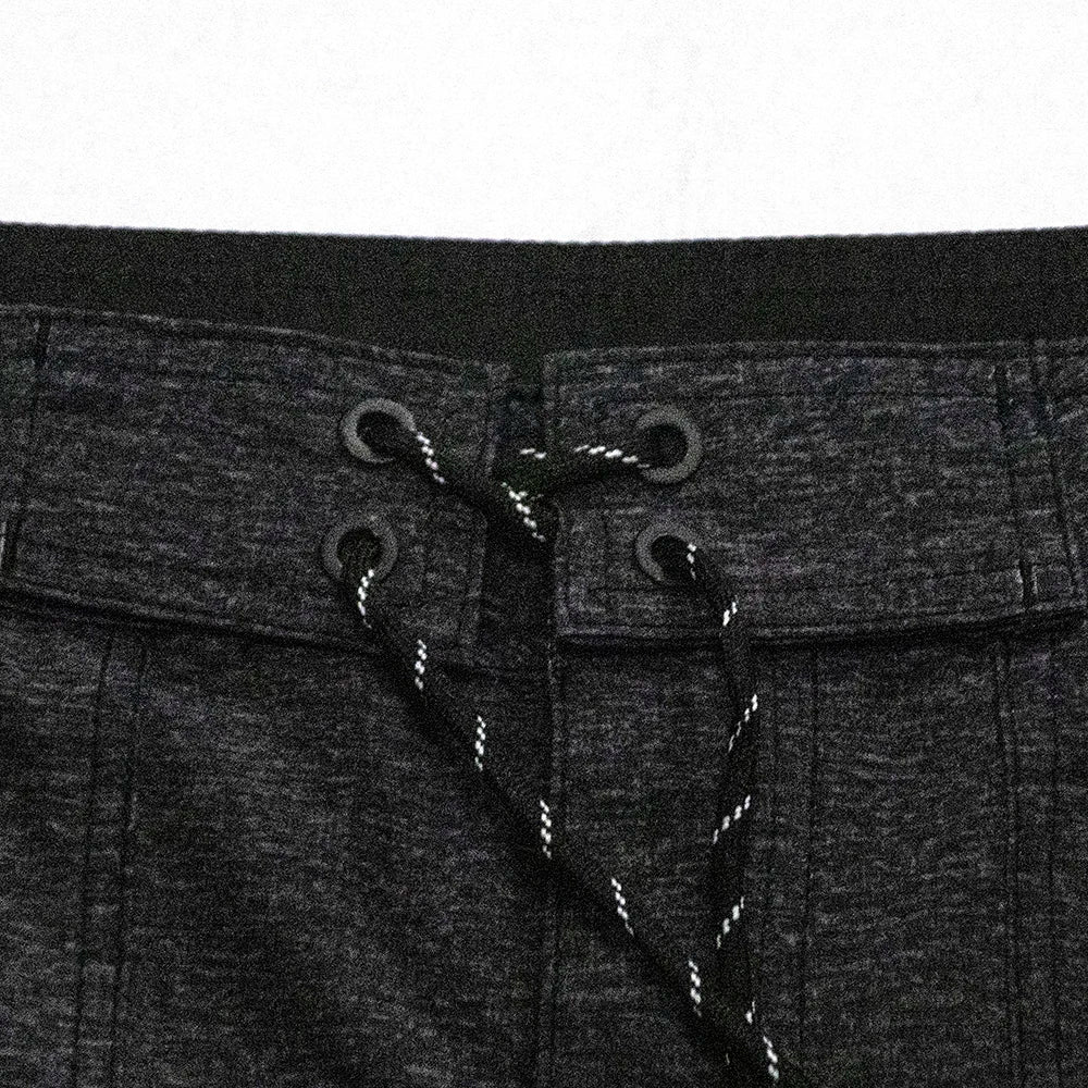 Black Men's Shorts Surf Swim Diving Stretch Water Sport Beach Boardshorts Quick drying Waterproof Breathable Male Swim Trunks