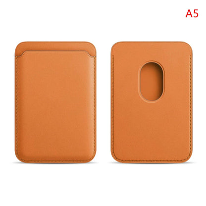 Luxury For Magsafe Magnetic Leather Wallet Case For iPhone 13 17 16 14 Pro Max 15Pro S25 Card Holder Phone Bag Cover Accessories