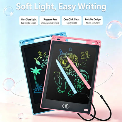 8.5 Inch LCD Drawing Tablet Electronic Writing Board Handwriting Pads Portable Doodle Board  Travel Educational Toy Gift for Kid