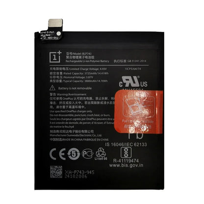 Original Battery For Oneplus one 1+ For OnePlus 1 2 3 1+3 One Plus Nord 2 N10 X 3 3T 5 5T 6 6T 7 7T 8 8T 9 9R Pro Plus Batteries