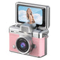 Ourlife Thumb Keychain Camera 1.47 Inch Flip Screen Retro CCD Mini Digital Camera HD Very Small Camcorder Video Recorder