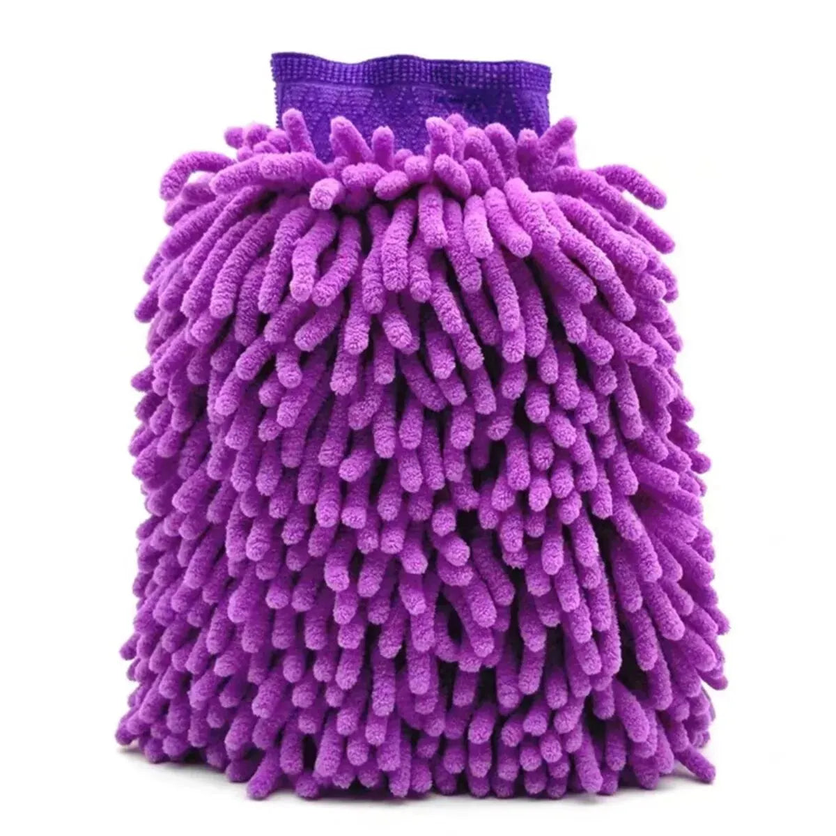 Microfiber Car Wash Mitt Double Sided Chenille Auto Gloves Ultra Absorbent Sponge Scratch Free Cleaning Towel Soft Detailing Mitten