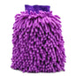 Microfiber Car Wash Mitt Double Sided Chenille Auto Gloves Ultra Absorbent Sponge Scratch Free Cleaning Towel Soft Detailing Mitten