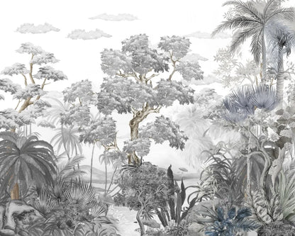 Custom European French Forest Landscape Wallpapers for Living Room Bedroom TV Background stickers 3D Wallpaper for Wall Painting