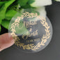 5CM Custom Name Wedding Sticker Personalized Design Your Label Candy Gift Box Birthday Party Seal Sticker Self-adhesive 50PCS