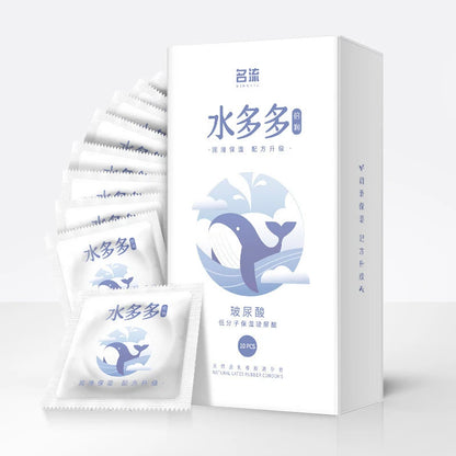 Condoms  Double Lubrication  - Natural Latex Sensational Sleeve for Enhanced Performance and Intimate Moments