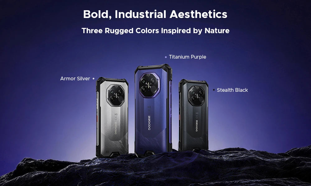 World Premiere DOOGEE S300 Plus Thermal 5G Rugged Phone Thermal Imaging 12GB 1TB 6.78'' Screen 11000mAh Android 16 Mobile Phone