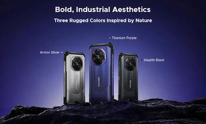World Premiere DOOGEE S300 Plus Thermal 5G Rugged Phone Thermal Imaging 12GB 1TB 6.78'' Screen 11000mAh Android 16 Mobile Phone