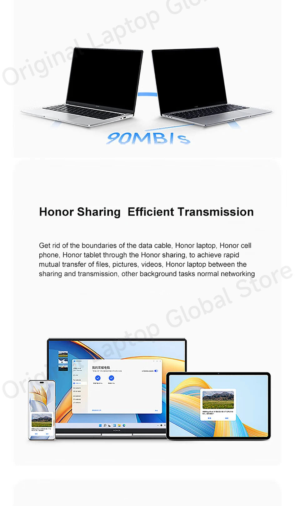 Honor Laptops X14/X16 2024 Riptide Edition R5 7640HS 16GB 512GB/1TB/2TB 60Hz IPS Screen 60Wh Ultra Large Battery Capacity Laptop