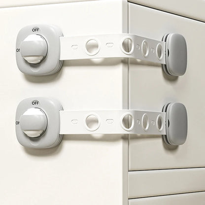 Baby Safety Lock Drawer Child Safety Cabinet Locks Adhesive Cabinet For Drawer Door Latches Baby Safe Straps Child Door Security