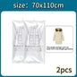 Hanging Vacuum Storage Bags Space Saver Bags Vacuum Seal Storage Bag for Suits Dress Coats Jackets Closet Organizer and Storage