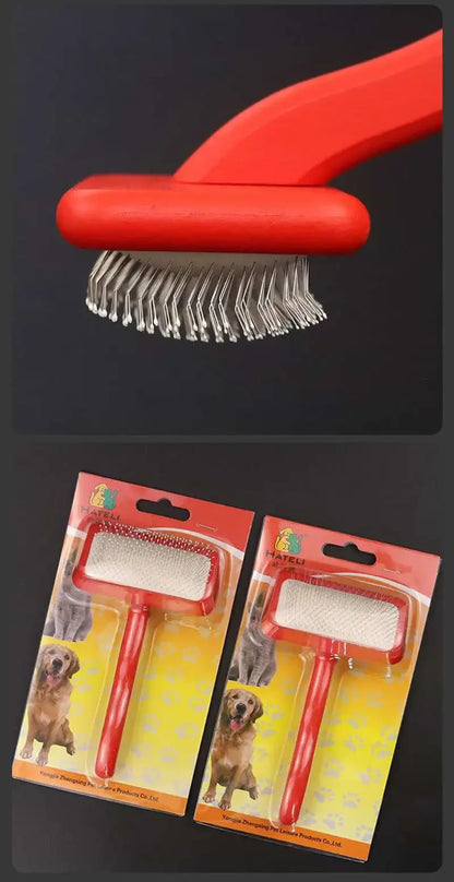 Pet Steel Needle Beauty Supplies Comb Cat Hair Cat Comb Dog Comb Pet Dog Hair Pet Brush Pet Groomer Pet Hair Cleaning Brush