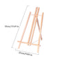 Wooden Easel For Painting,20cm 24cm 30cm 40cm 50cm Height Folding Desktop Display Triangle Bracket,Art Supplies,1 Piece HJ-02