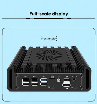 Topton Metal VPN 2x 10G SFP+ Firewall Mini PC 3x 2.5G NICs i226-V Intel i3 N305 N300 N150 DDR5 NVMe Proxmox OpenWrt Home Server