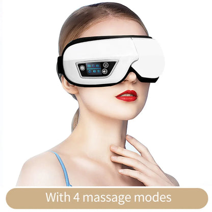 Eye Massage Device Vibration Airbag Pressure Eye Massager Bluetooth Music Relax Fatigue Eye Care Improve Sleep Tools Foldable